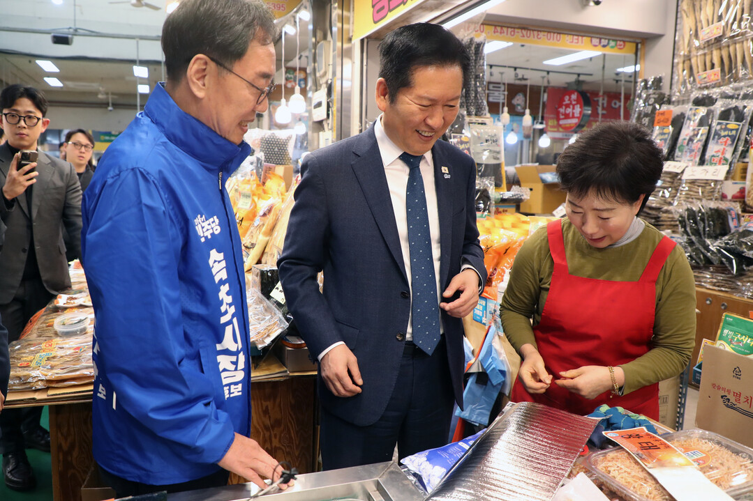 강원도 지원 사격 나선 정청래 대표